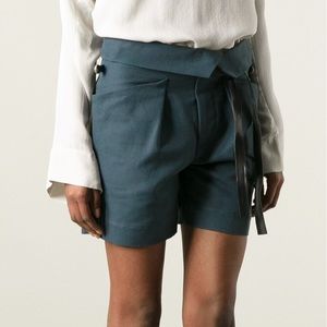 Isabel Marant fold over shorts
